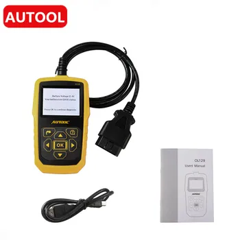 

Autool OL129 Battery Monitor And OBD/EOBD Code Reader Auto Engine Diagnostic Tool