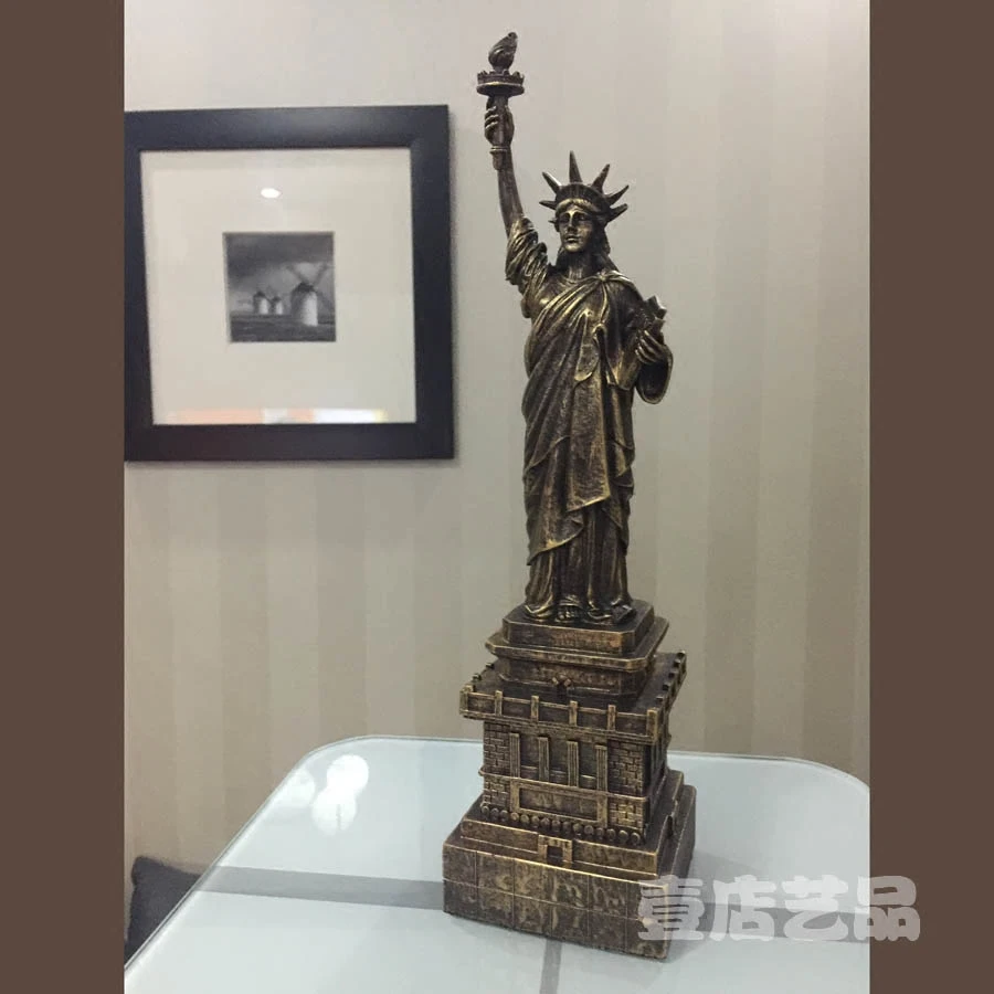 American Statue of Liberty Statue Travel Souvenir Resin Craft Sculpture Home Decorationin