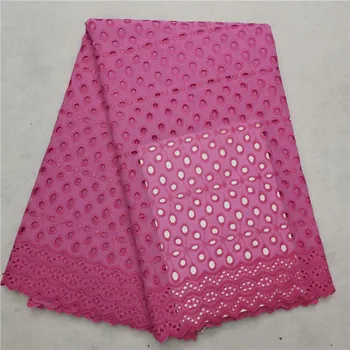 

Wonderful wedding/party African cotton lace fabric for sewing dress NCH13(5yards/lot)
