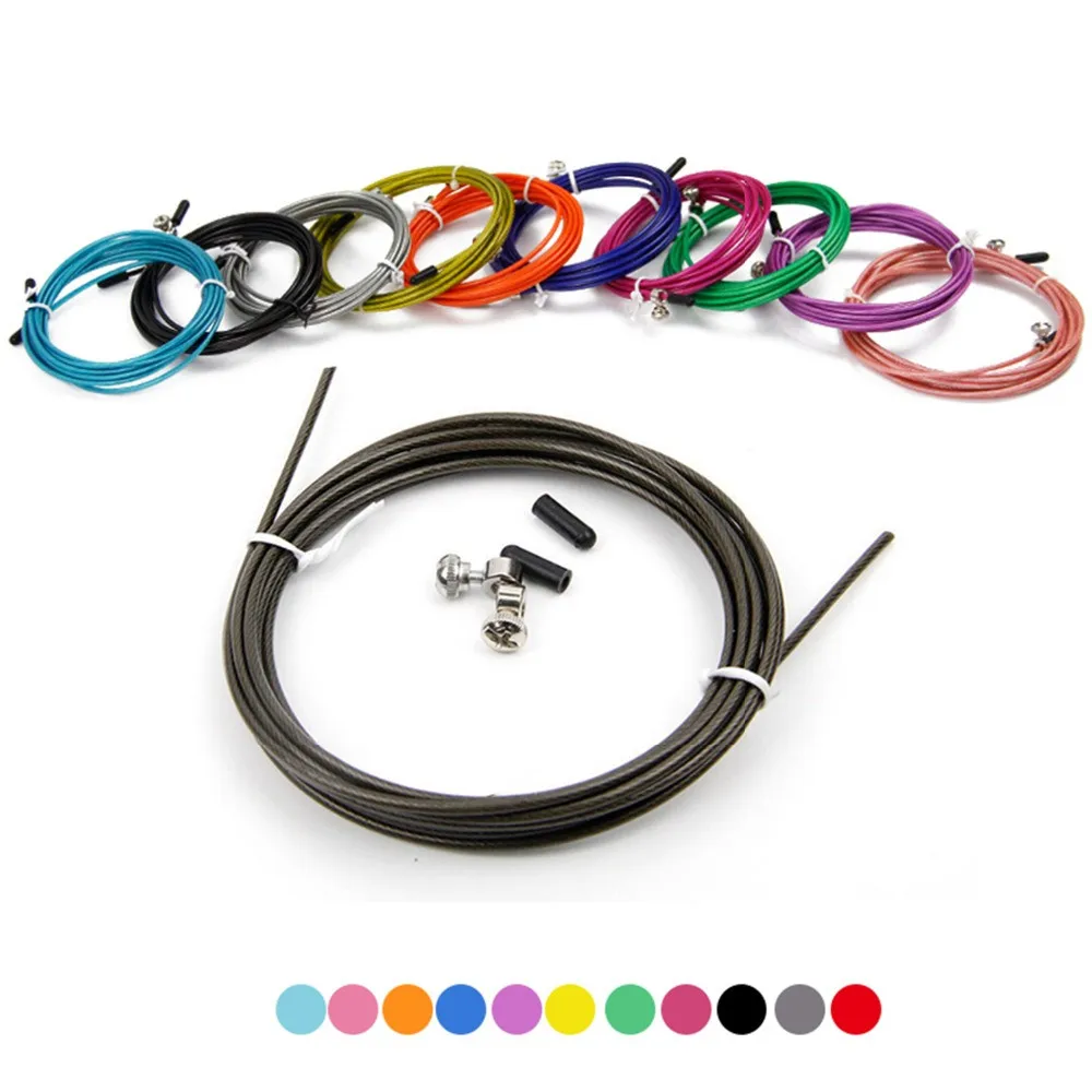 

3M Replaceable Wire Cable Speed Jump Ropes Skipping Rope