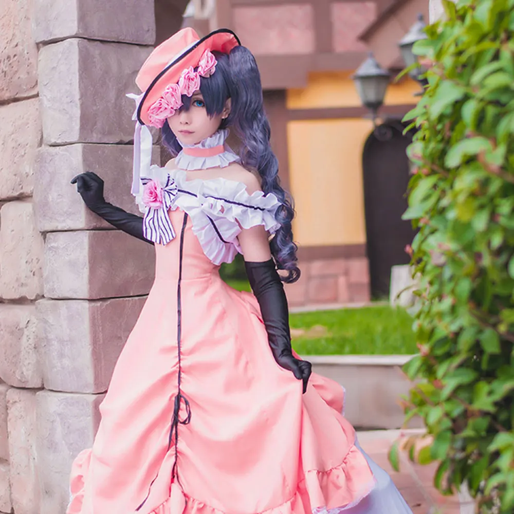 Костюм для косплея RainbowCos0 черный Батлер фантастическое платье искусственная