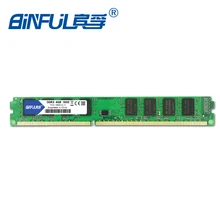 Binful бренд DDR3 PC3-12800 4 Гб 1600 МГц для рабочего стола оперативная Память память 1,5 в совместим с все материнские платы