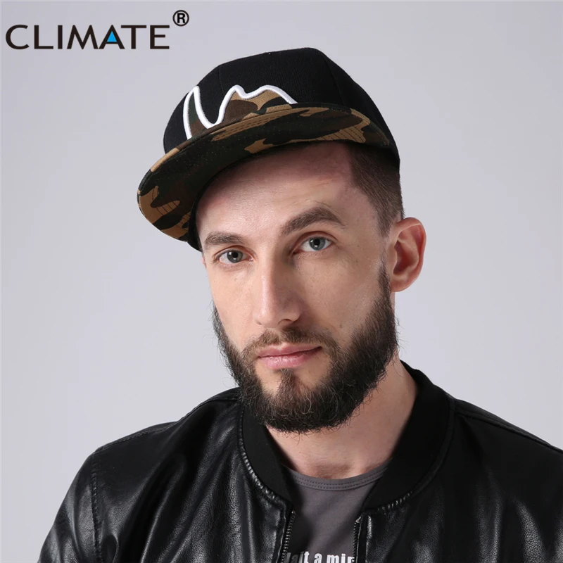 Климатическая Новая мужская камуфляжная кепка Snapback s Кепка в стиле хип хоп