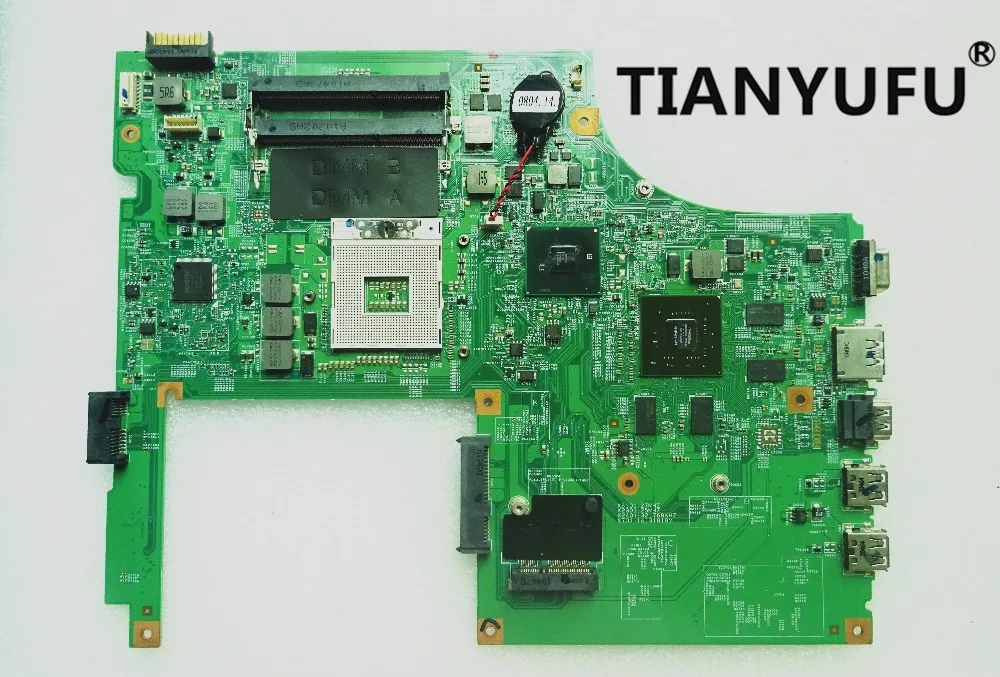 Для DELL V3700 Материнская плата ноутбука HM57 GT330M 1 ГБ CN-0WTW8F WTW8F DW70 09290-1 48.4RU06.011 материнская плата для ноутбука протестированная работа