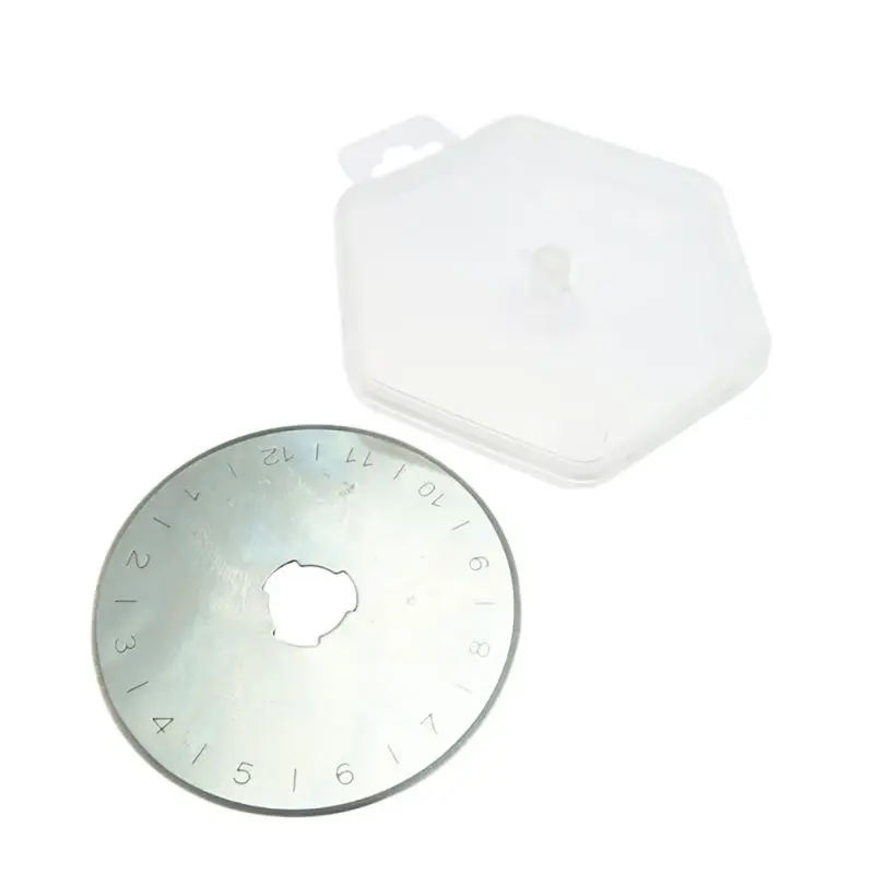 

2/5/10pc 45MM Rotary Cutter Refill Blades Patchwork Fabric Leather Craft Steel Circular Sewing Quilting fit cutters High Quality