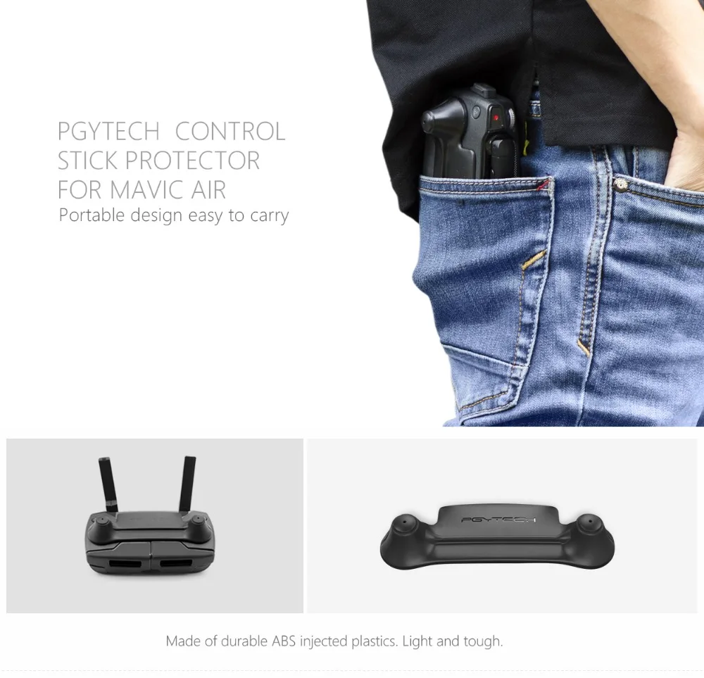 PGYTECH Mavic Air 7 в 1 PRO Combo аксессуары 6 шт. фильтры шасси бленда для объектива посадочные наклейки на планшет застежка для DJI MAVIC AIR
