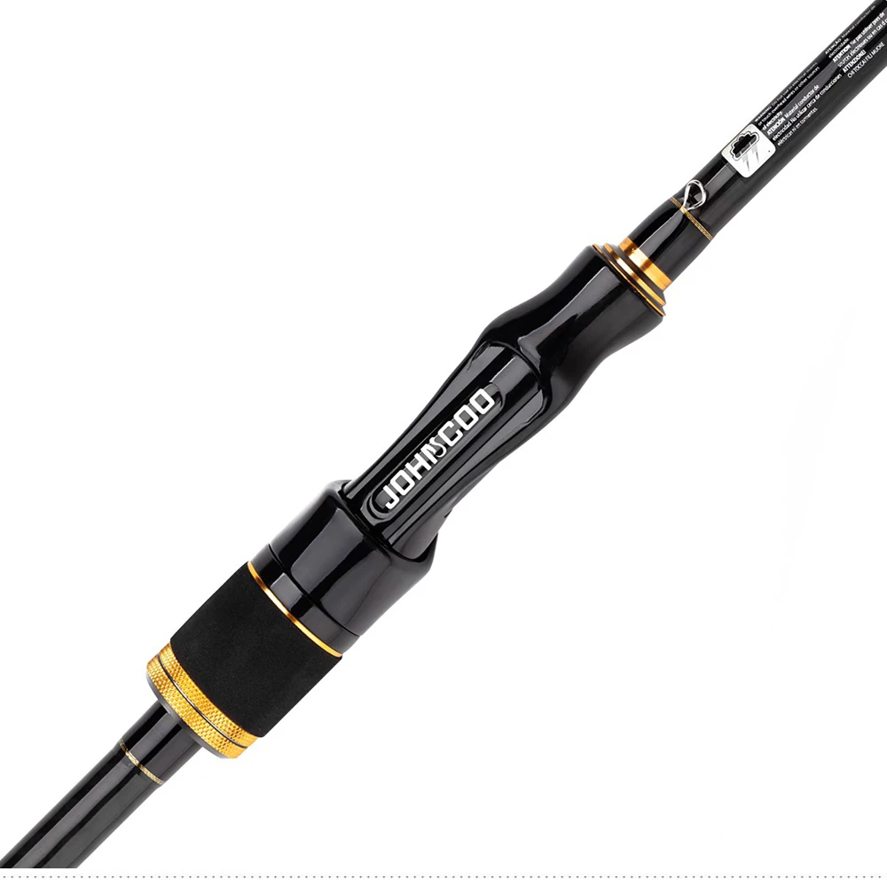 Vara de Pesca Johncoo Corcel Carbono Fiação Fundição Viagem Haste 2.1m 2.4m 2.7m 4 Seção m Power 5-20g Ação Rápida Ponta Sensível 17 Cheap Varas de pescar