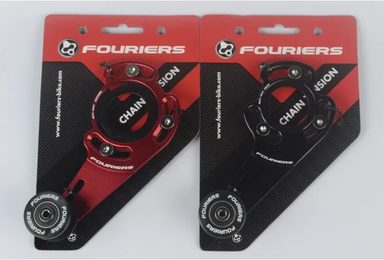 Clearance FOURIERS bike dual-disk chain guide MTB bike bicycle chain guide Chain Drop Catcher bike part bicycle chain protector 1