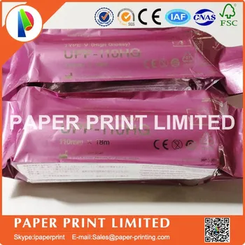 

5 rolls ultrasound paper UPP 110HG upp-110hg 110mm*18M fast shipping