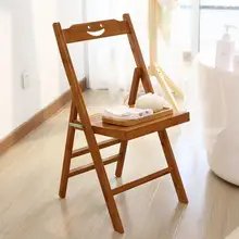 Бамбуковый складной стул портативный открытый мазар рыболовный стул офисный стул назад стул устойчивый деревянный стул домашний обучающий Chai