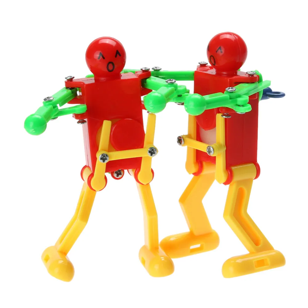 Robots font b Toys b font 2PCS lot Clockwork Spring Wind Up font b Toy b
