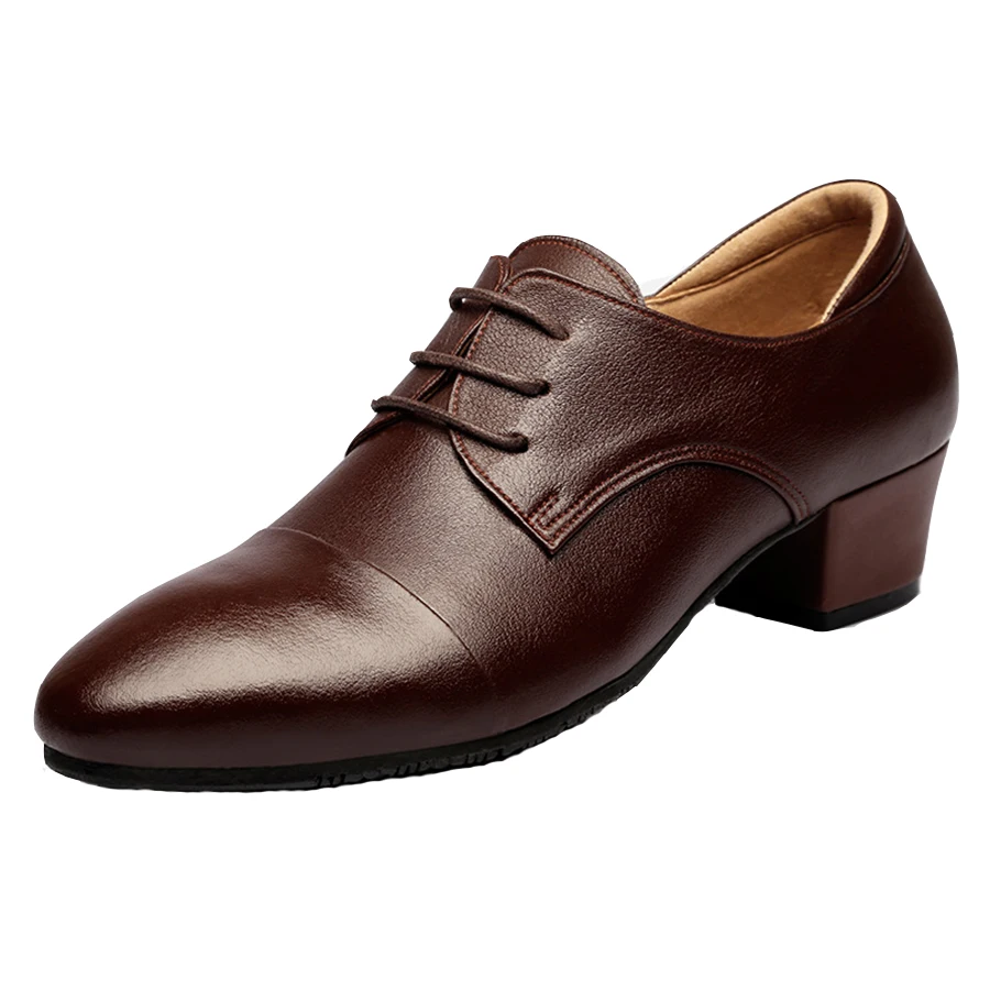 dark brown jazz shoes