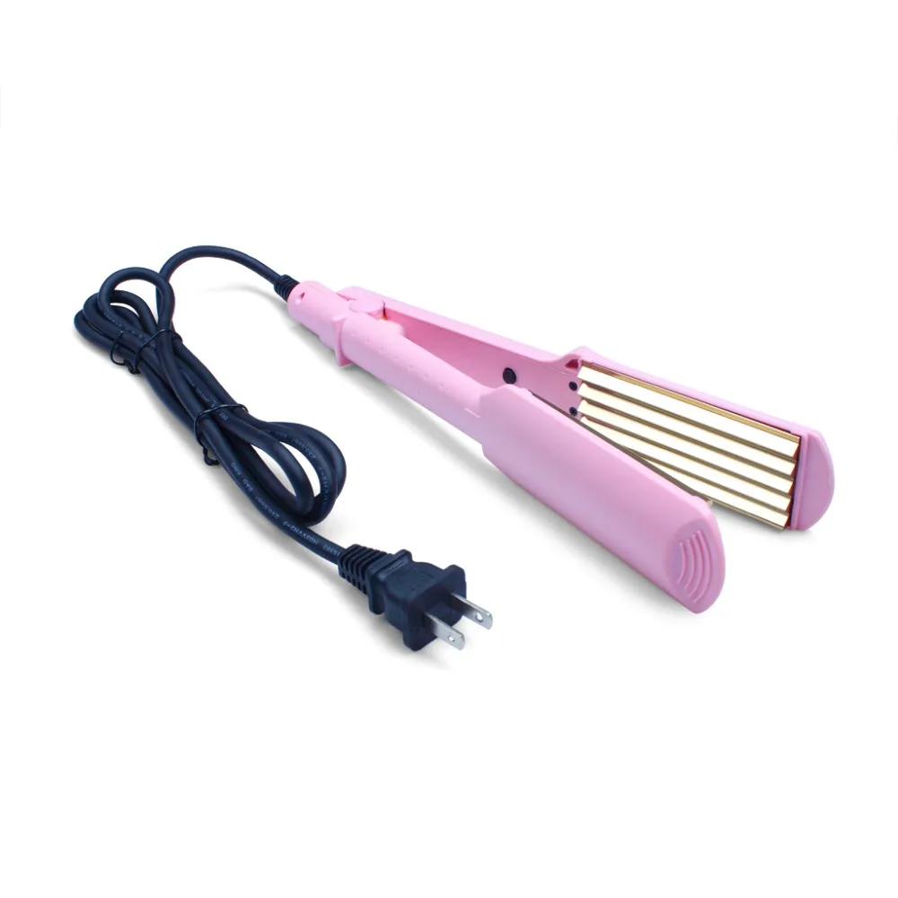 Hair Curler Hair Waver Curling Iron Hairdressing Styling Tool Pink Electric Woman Curly Wavy Hair Salon Modelling Styler (3)