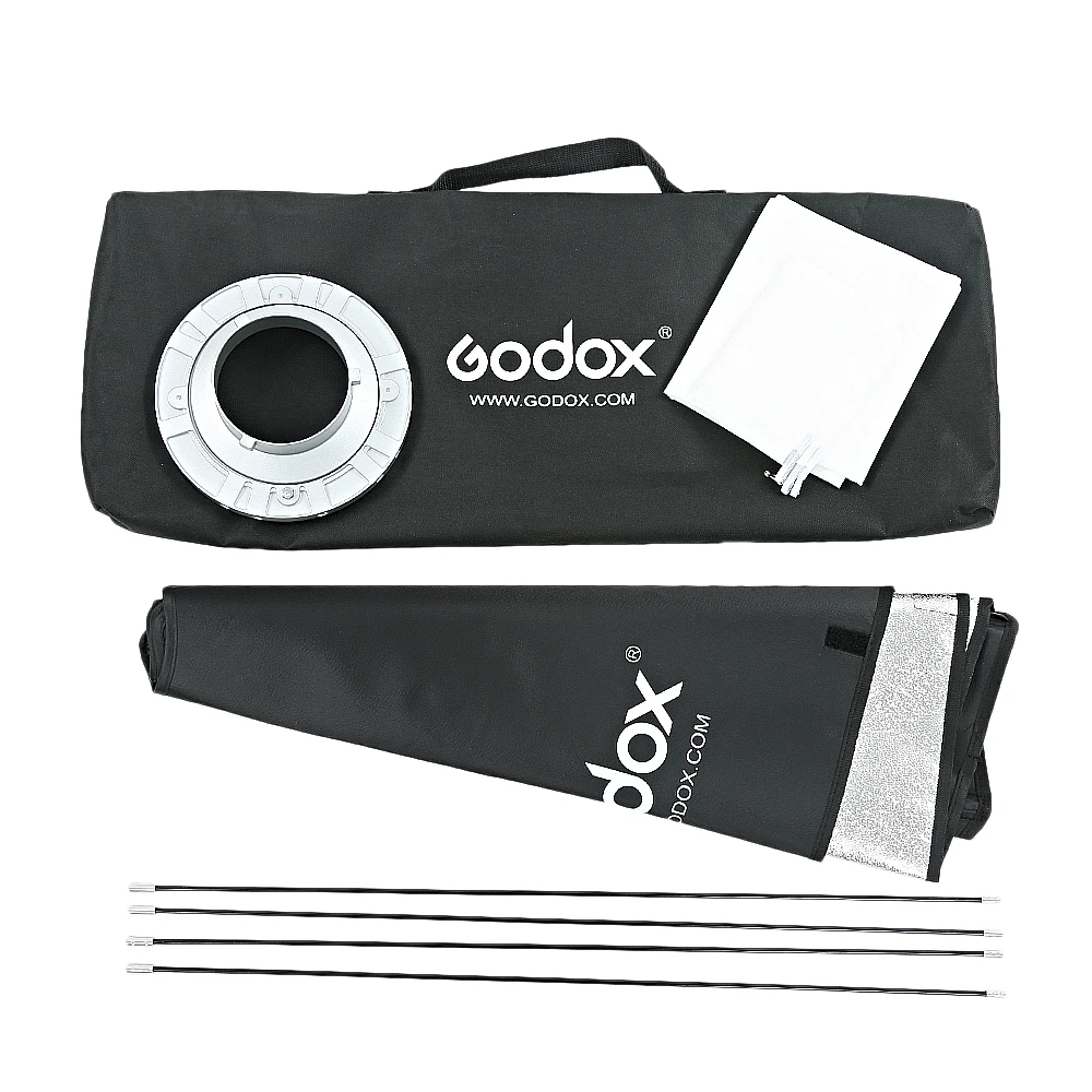 Godox Studio Flash Accessories Rectangular  SoftBox Bowen Mount BW-70100cm (8)
