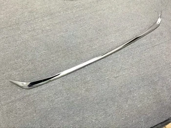 

MONTFORD For Toyota Camry 2017 2018 2019 Auto ABS Chrome Front Lower Bumper Grille Bottom Cover Protector Strip Car Styling 1Pcs