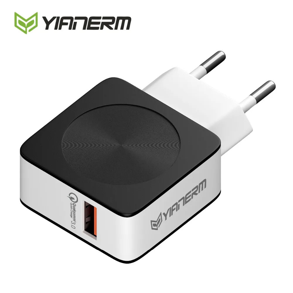 

Yianerm 18W USB Wall Phone Charger QC 3.0 Charging Travel Adapter Android Charger For Samsung Galaxy S7/S6,Xiaomi,Huawei&iPhone