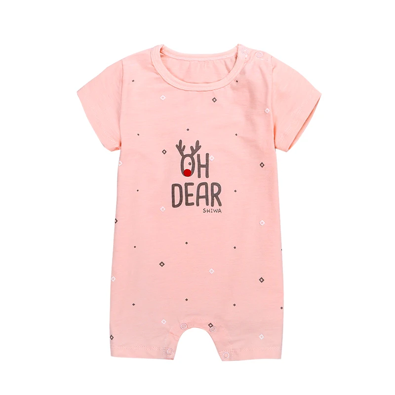 Baby Romper Baby Boy Jumpsuit Infant Girl Clothes Newborn Costume Summer Baby Overalls Short Sleeve Cotton Clothing For Baby