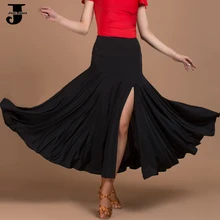 Новое поступление костюмы для бальных танцев практика/производительность Джаз/Вальс/современный танец/Танго юбка Vestido Juvenil DQ6032