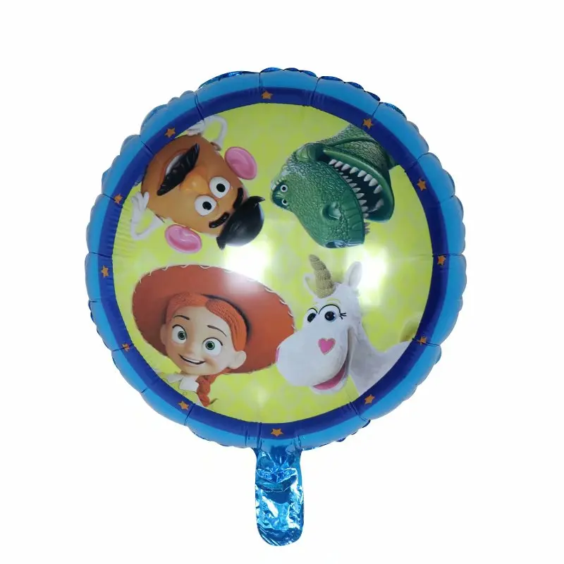 5pcs giant toy cartoon story ballon 18inch foil balloons woody Buzz Lightyear birthday party decorations kids party supplies toy