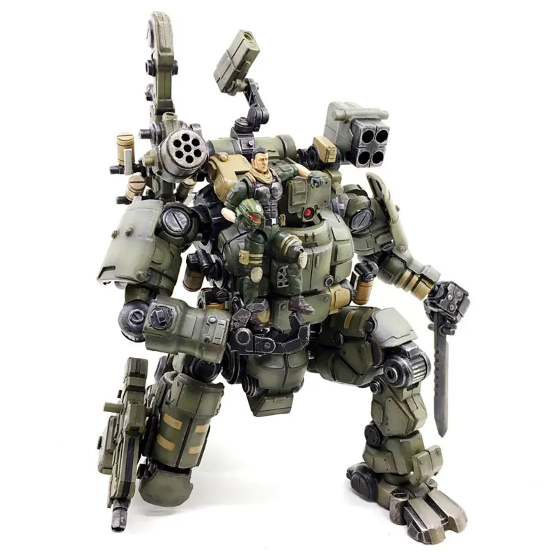 JOY TOY 1:27 фигурка робот военный солдат набор 4rd поколения подарок на день рождения игрушка(простая упаковка) RE009 - Цвет: Spot price  RAGO