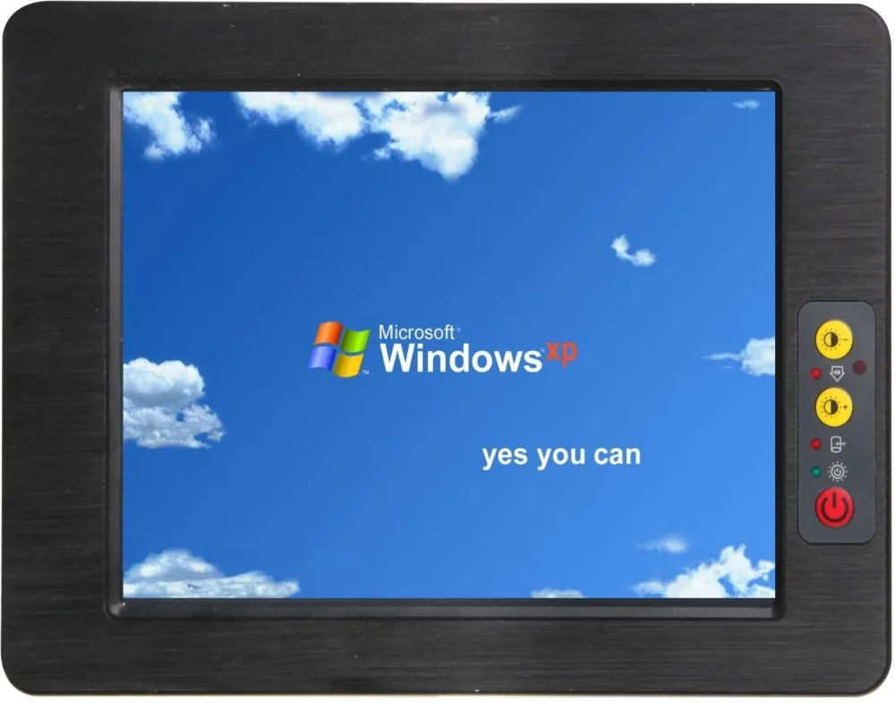 Flat Panel Computer Monitor 17 Inch LCD Panel Touch Screen