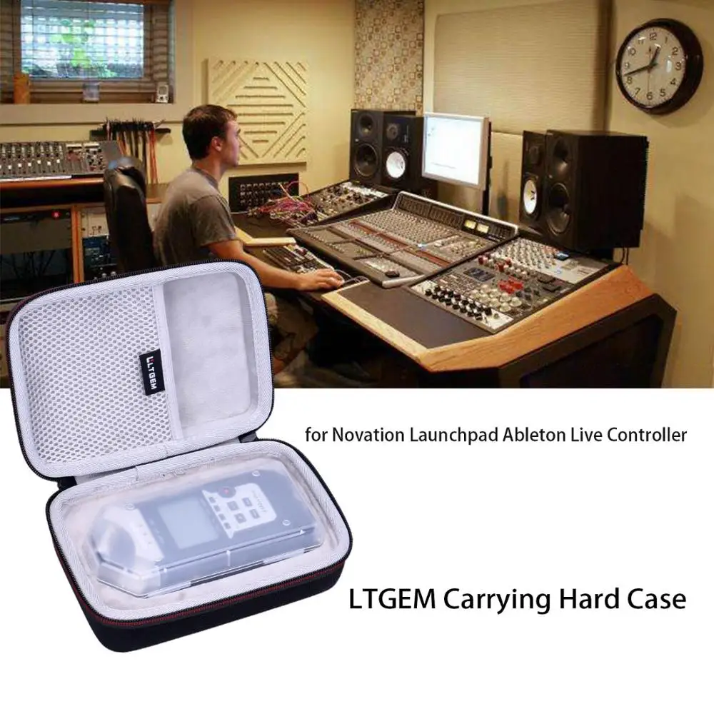 

LTGEM EVA Black Carrying Hard Case for Novation Launchpad Ableton Live Controller