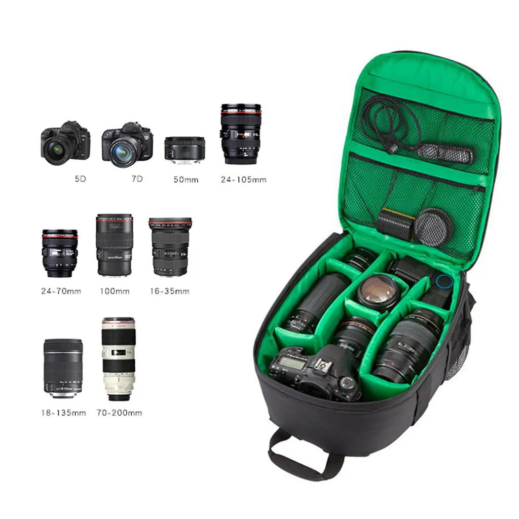 Сумка для DSLR камеры рюкзак высокого качества сумка через плечо компактная