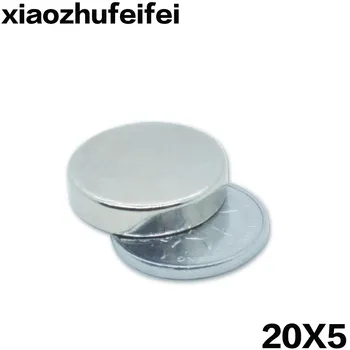 

2/5/10/15Pcs 20x5 Neodymium Magnet 20mm x 5mm N35 NdFeB Round Super Powerful Strong Permanent Magnetic imanes Disc 20x5