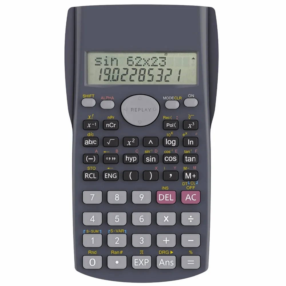 المدرسة طالب وظيفة الحاسبة العلمية 82 مللي ثانية متعددة الوظائف مكافحة آلة Calculadora Cientifica Taschnrechner دروبشيب