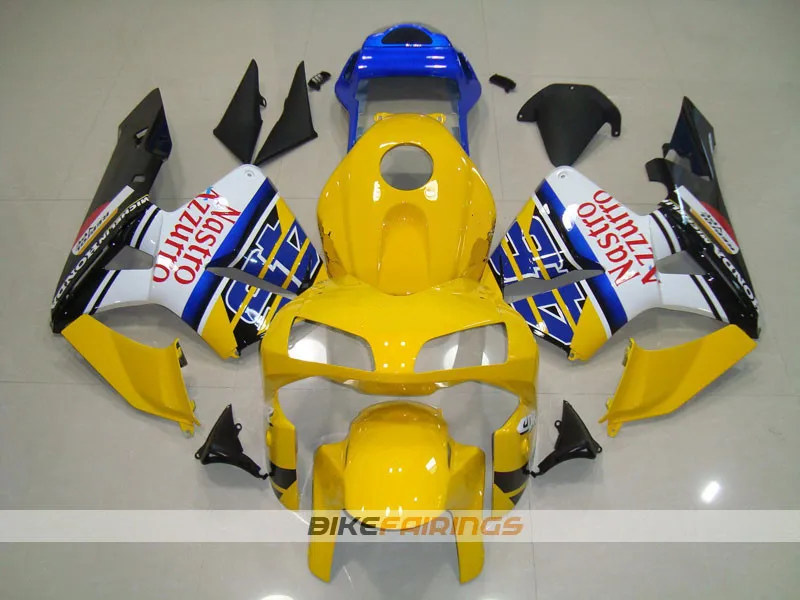 

New Injection Mold Full Fairing kit Fit For Honda CBR600RR F5 2003 2004 03 04 600RR 600 ABS fairings+Tank cover Custom yellow
