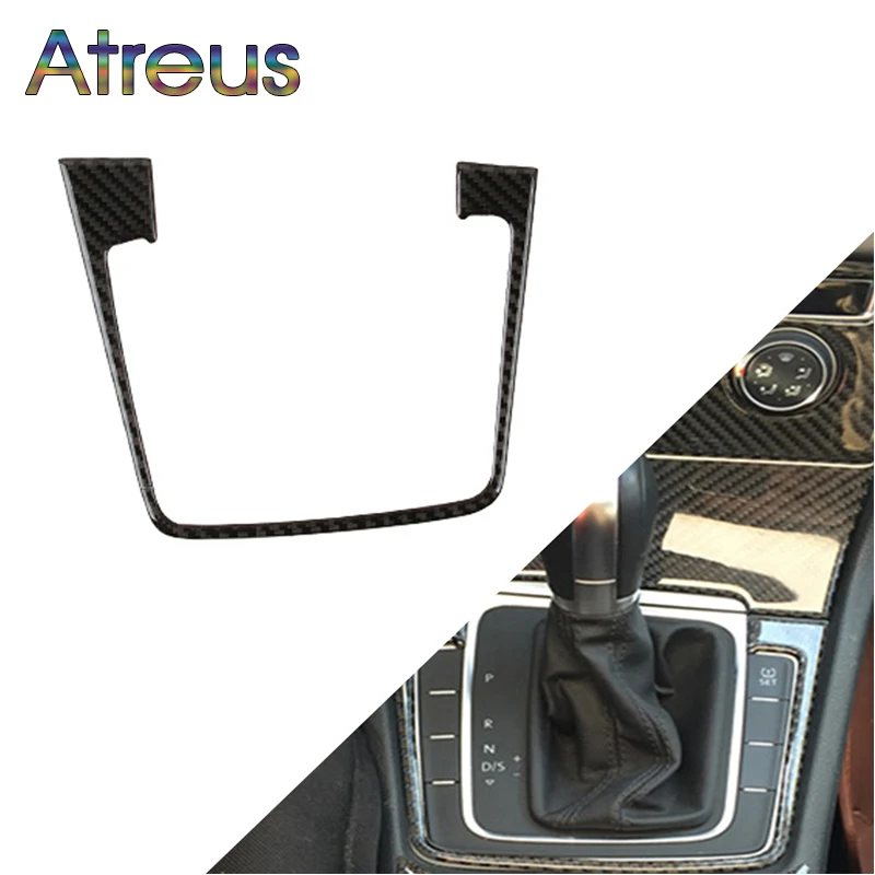 Atreus 1 шт. сменная панель передач накладка из углеродного волокна автомобильная