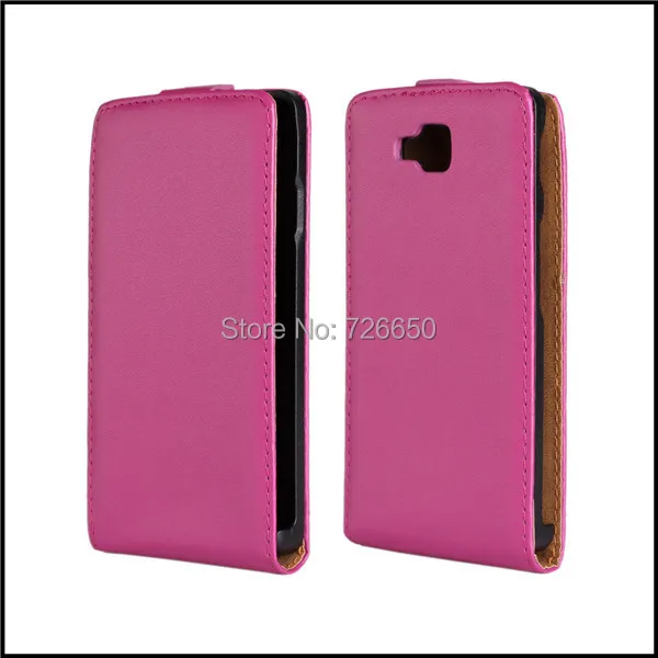 

Genuine Flip Leather Case for LG Optimus L9 II D605 with 11 Colors