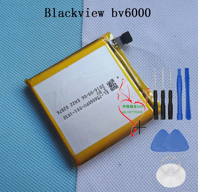 Оригинальный аккумулятор Blackview BV6000 оригинальный BLACKVIEW BV6000S мобильный телефон 4200
