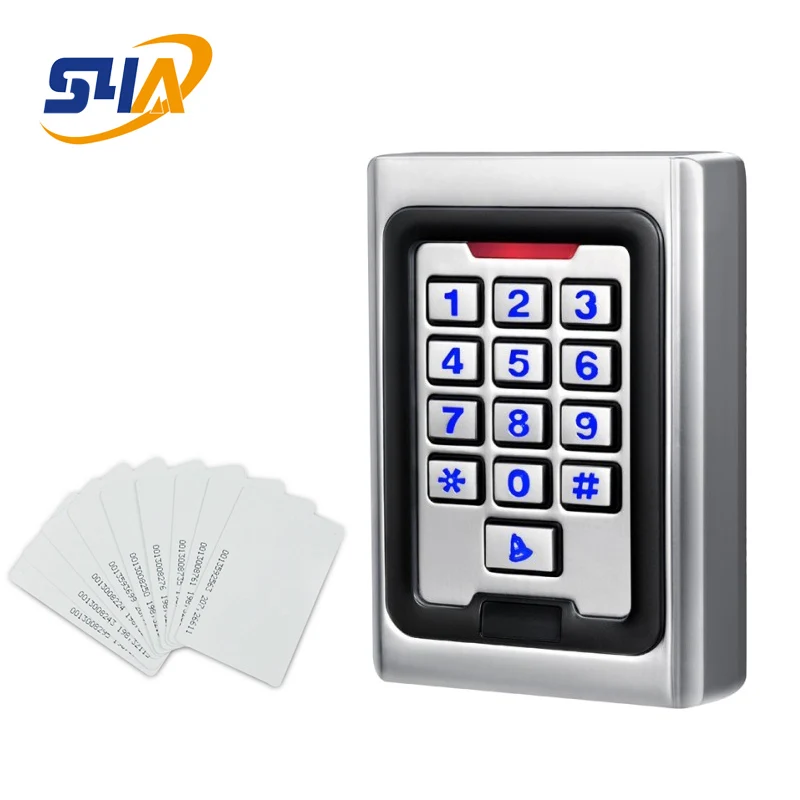 

IP68 Waterproof Stand alone RFID Metal Access Control Keypad