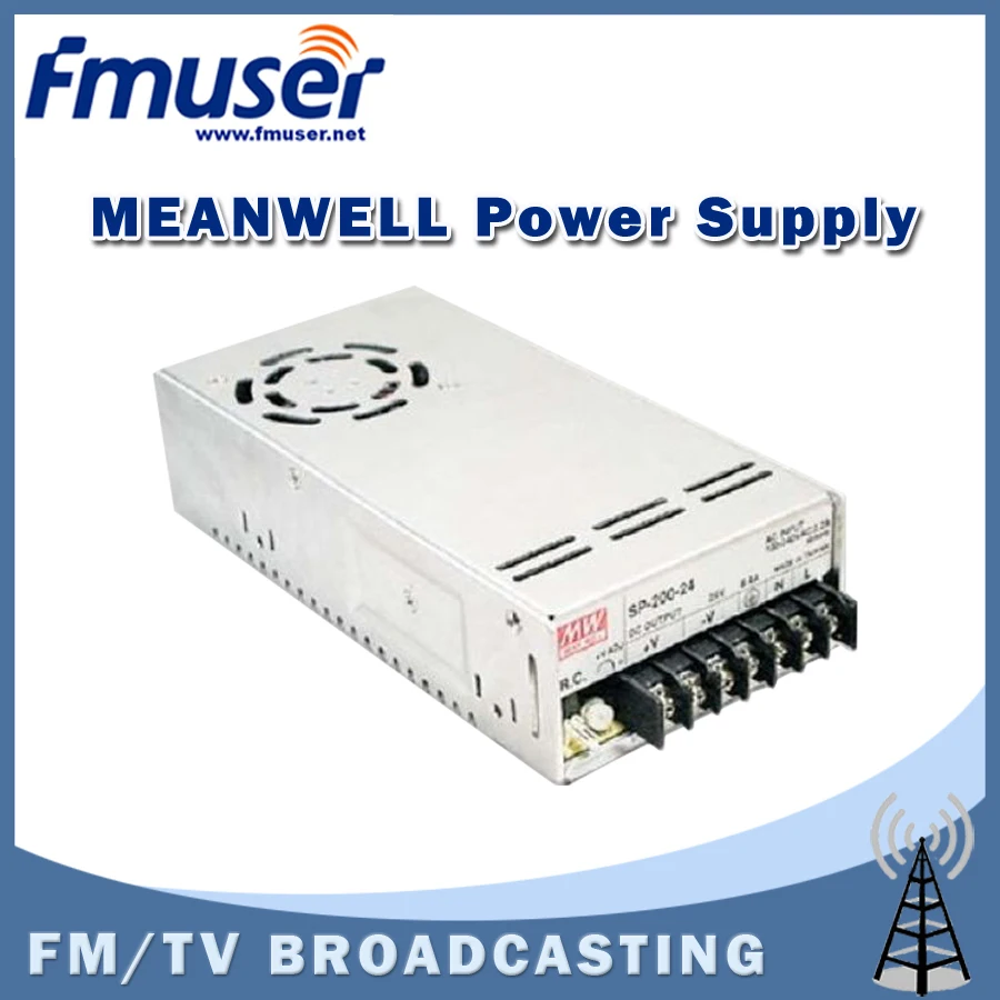 

Free shipping FMUSER Genuine MeanWell Switching Power supply SP-320-48 48V 6.7A for 150w FM transmitter