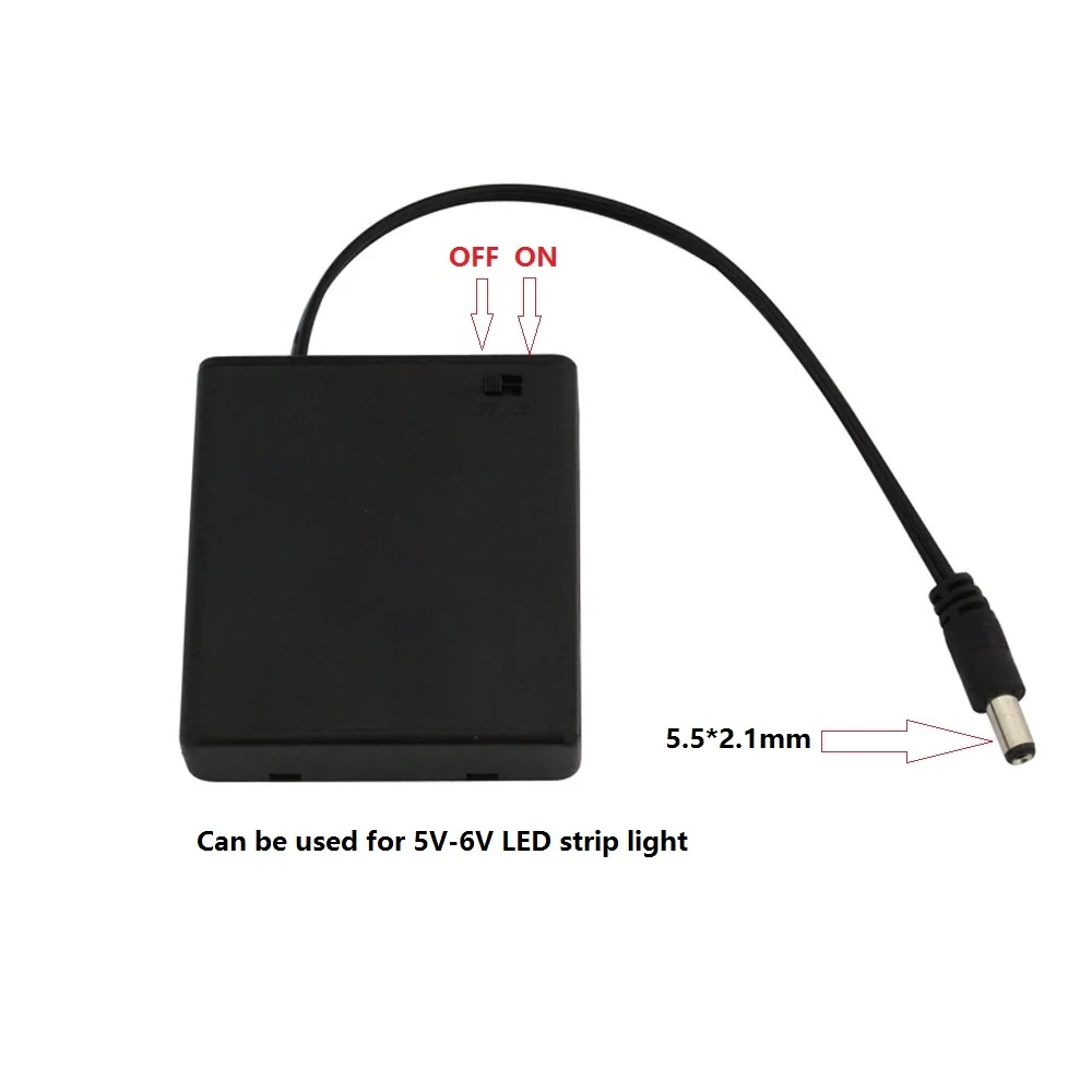 4AA 5V 6W battery box (3)