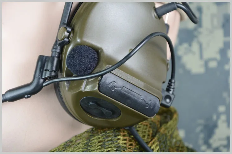 TCA Тактический ComTac III(новая модель) Dual Com звукосниматель гарнитура с шумоподавителем наушники для TCA TRI PRC-152 PRC-148 рация