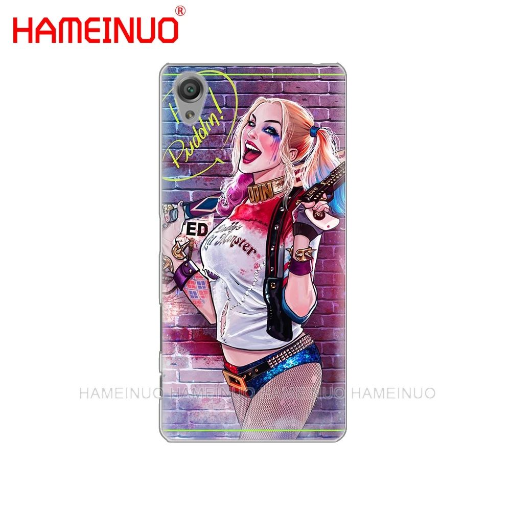 Harley Quinn отряд самоубийц Джокер чехол для телефона sony xperia C6 XA1 XA2 XA ULTRA X XP L1 L2 X XZ1 compact XR/XZ PREMIUM - Цвет: 90864