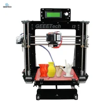 Geeetech Acryl I3 Pro B Acryl Frame 3D Printer Ongemonteerd 3D Printer met 0.3mm Nozzle DIY Kit