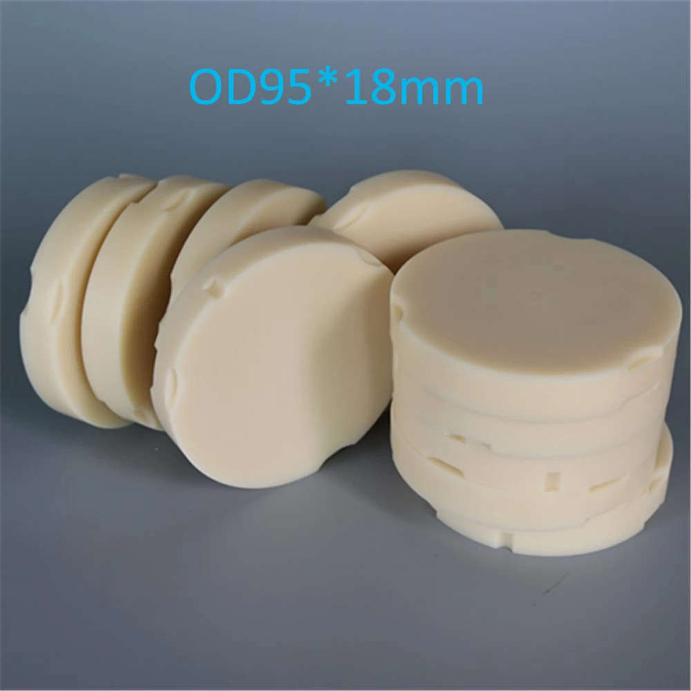 

10 Piece/Lot OD95*18mm Dental PMMA Block for ZirkonZahn Milling System for Making Temporary Crown Dental Lab Material PMMA Blank