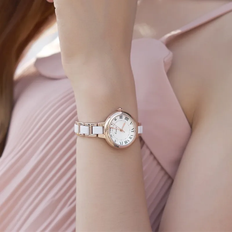 KIMIO Retro Watch For Women Clock Roman Numerals Color Band Rose Gold Bracelet Women's Watches Brand Luxury Fashion Ladies Watch KIMIO Retro Watch For Women Clock Roman Numerals Color Band Rose Gold Bracelet Women's Watches Brand Luxury Fashion Ladies Watch
