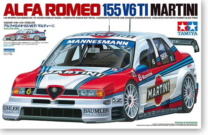 1/24 альфа-Romeo 155 V6 TI мартини 24176