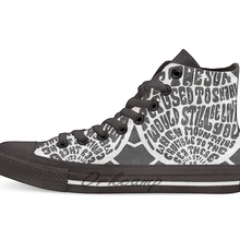 Если солнце не светит Дизайн Повседневная парусиновая обувь на заказ Прямая