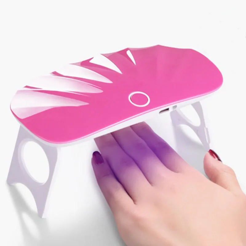 Sun Mini UV LED Lamp 6W LED Nail Dryer Gel Polish Lamp USB Cable
