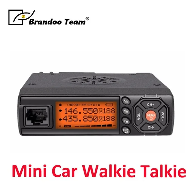Мини Автомобильная рация 25 W VHF 136-174 MHz UHF 400-470 MHz портативные рации для автомобиля автобус такси