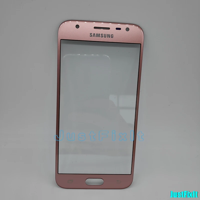Для Samsung Galaxy J3 J330 J330F ЖК-дисплей Переднее стекло внешнее стекло объектив Запасные части+ инструменты новая Замена - Цвет: J330 Pink