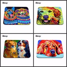 New Arrivals Customization Support Colorful Dog Art Computer Mousepad Gaming Padmouse Gamer To Laptop Mouse Pad As A Gift