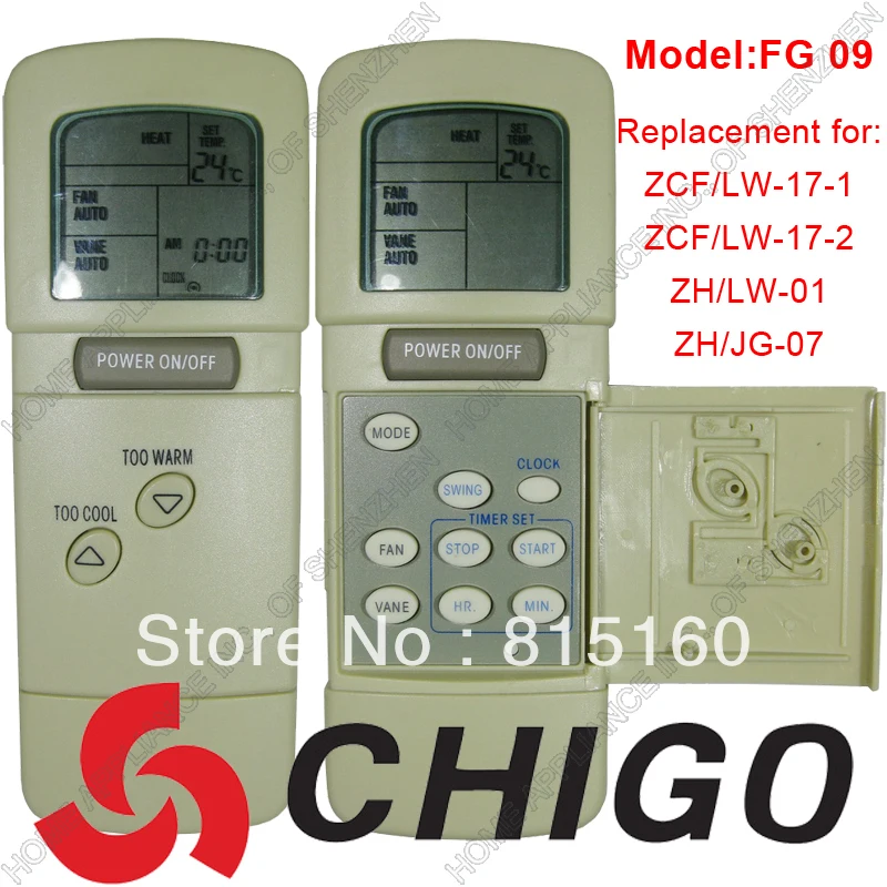 Free Shipping (1pieces/lot) CHIGO Split And Portable Air Conditioner