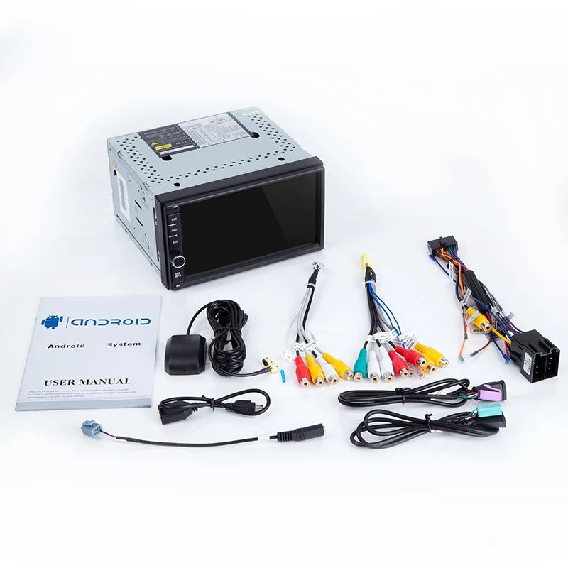 Best Car DVD Player Android 8.1 Player 2 Din Radio Universal GPS Navigation Multimedia For Nissan Toyota Volkswagen Mazda BYD Wifi FM 5