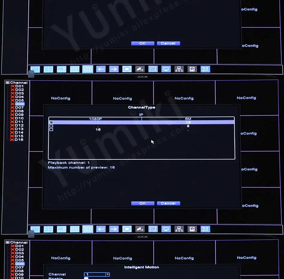 16CH* 5.0MP H.265/H.264 NVR сеть Vidoe рекордер DVR плата интеллектуальная ip-камера Analys с SATA линией ONVIF CMS XMEYE